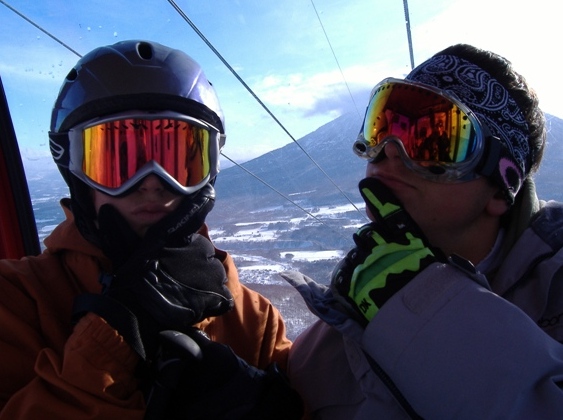 Me and Sam in the gonadala