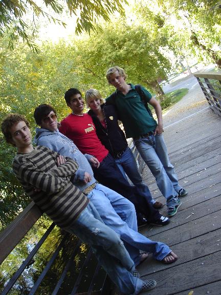 Me and the foreign kids