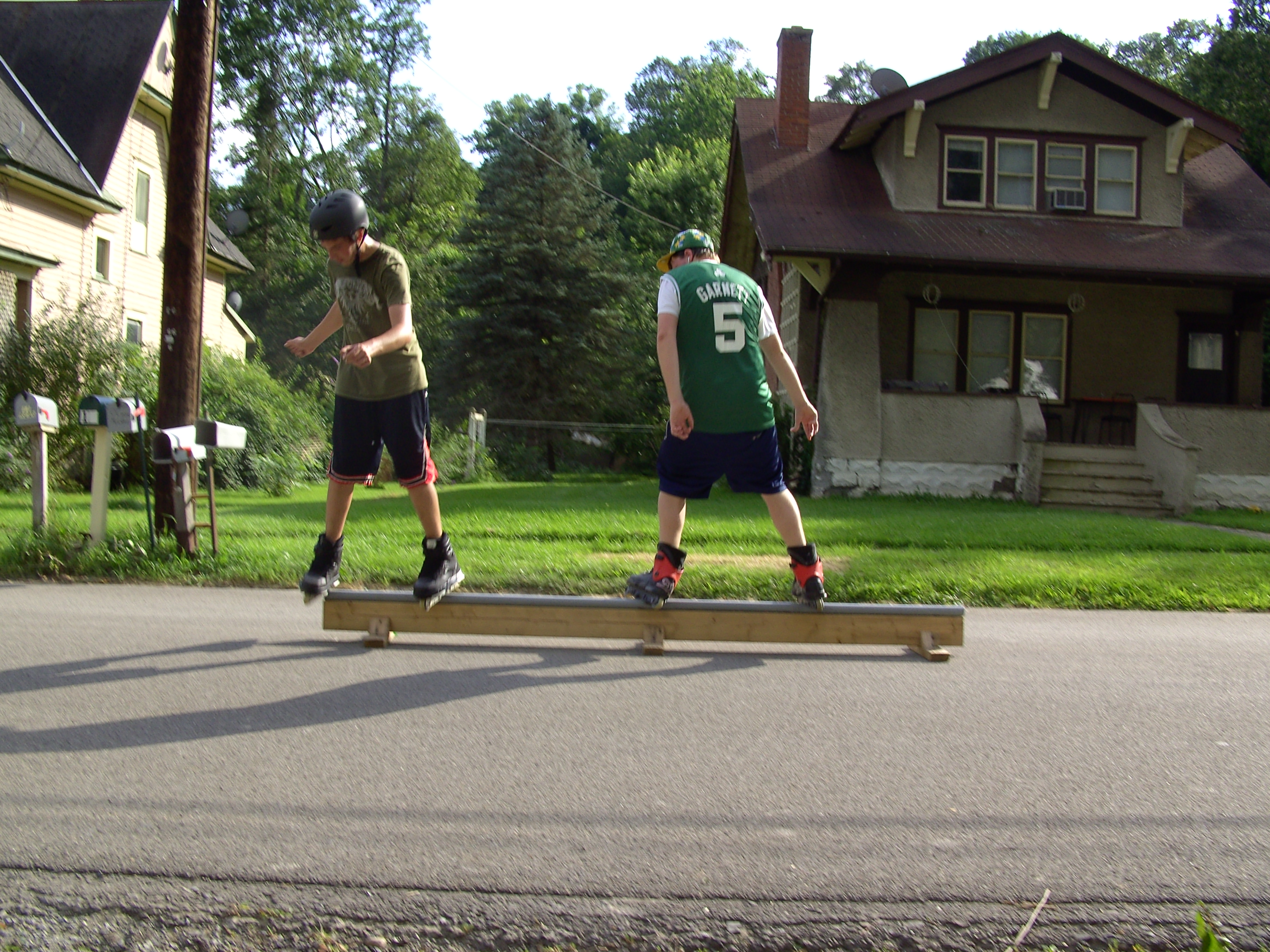 Me and will on the rail