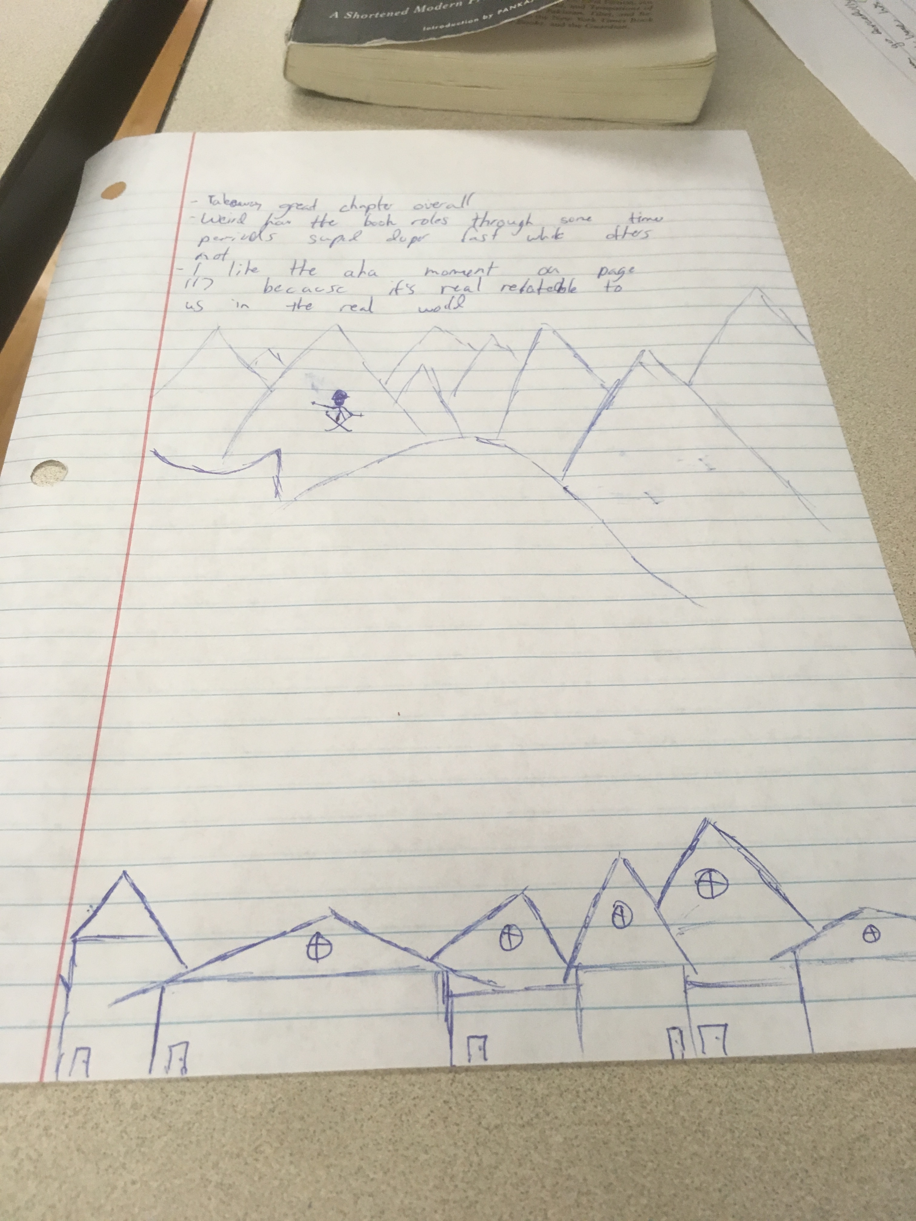 Me art in English and Social Studies