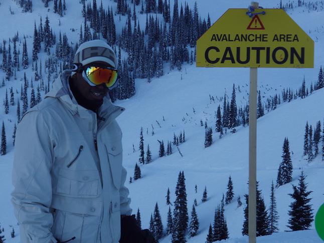Me at Fernie, BC