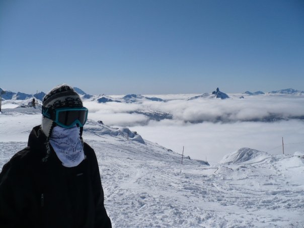 Me at whistler peak
