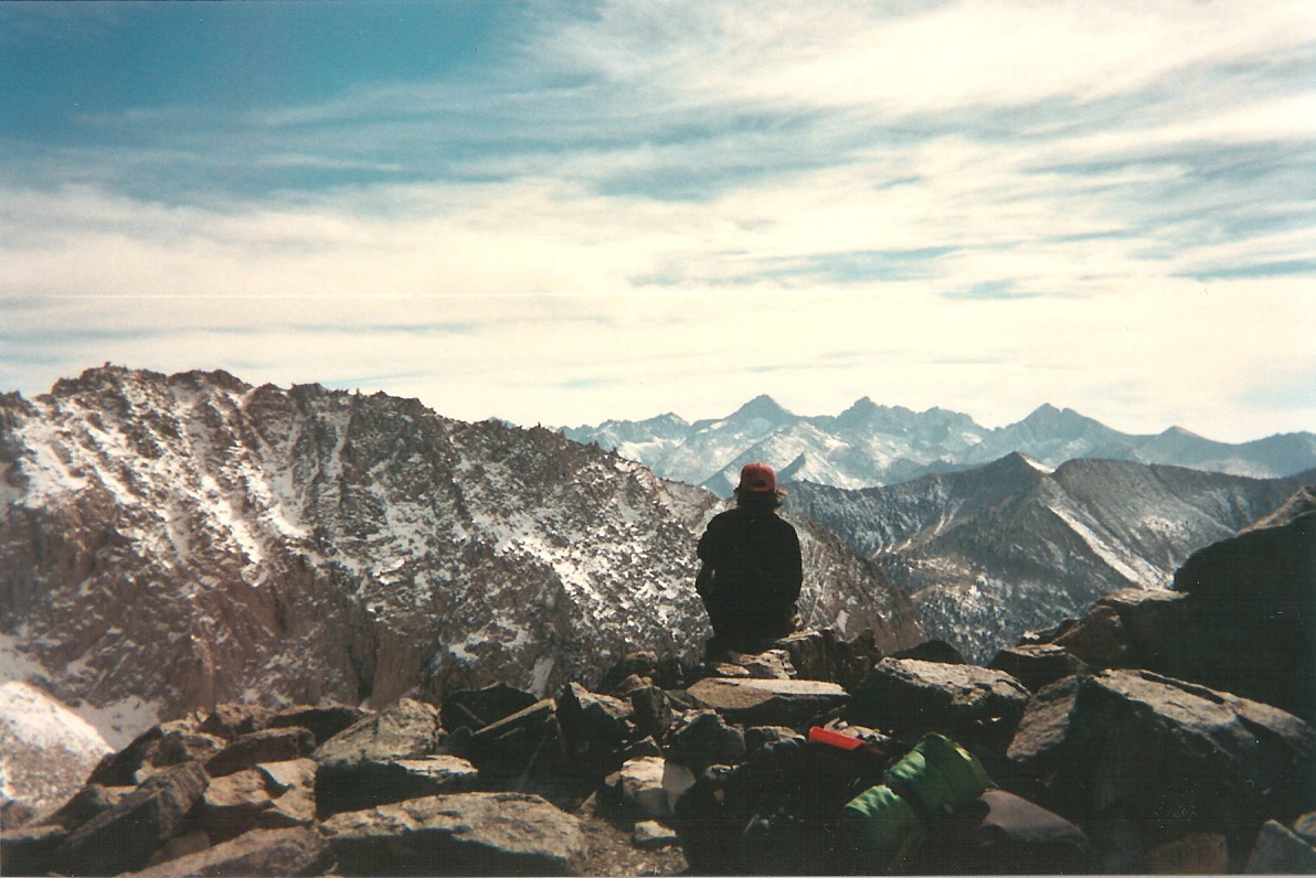 Me atop glen pass on the JMT