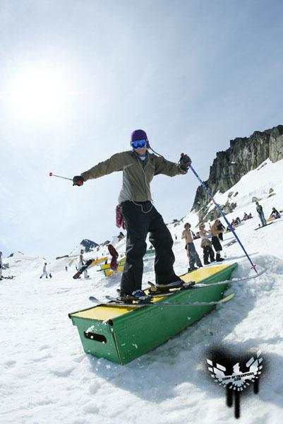 me being a tool on a little box