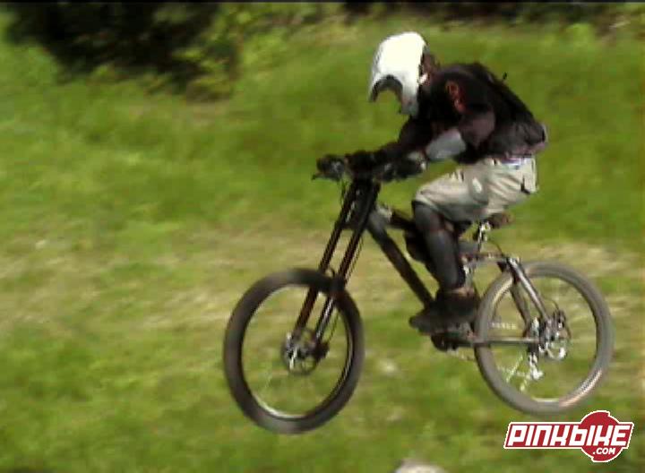 Me biking at highland