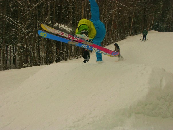 Me doing a hand drag off a jump