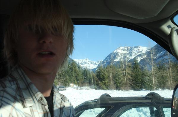 Me Driving to whistler