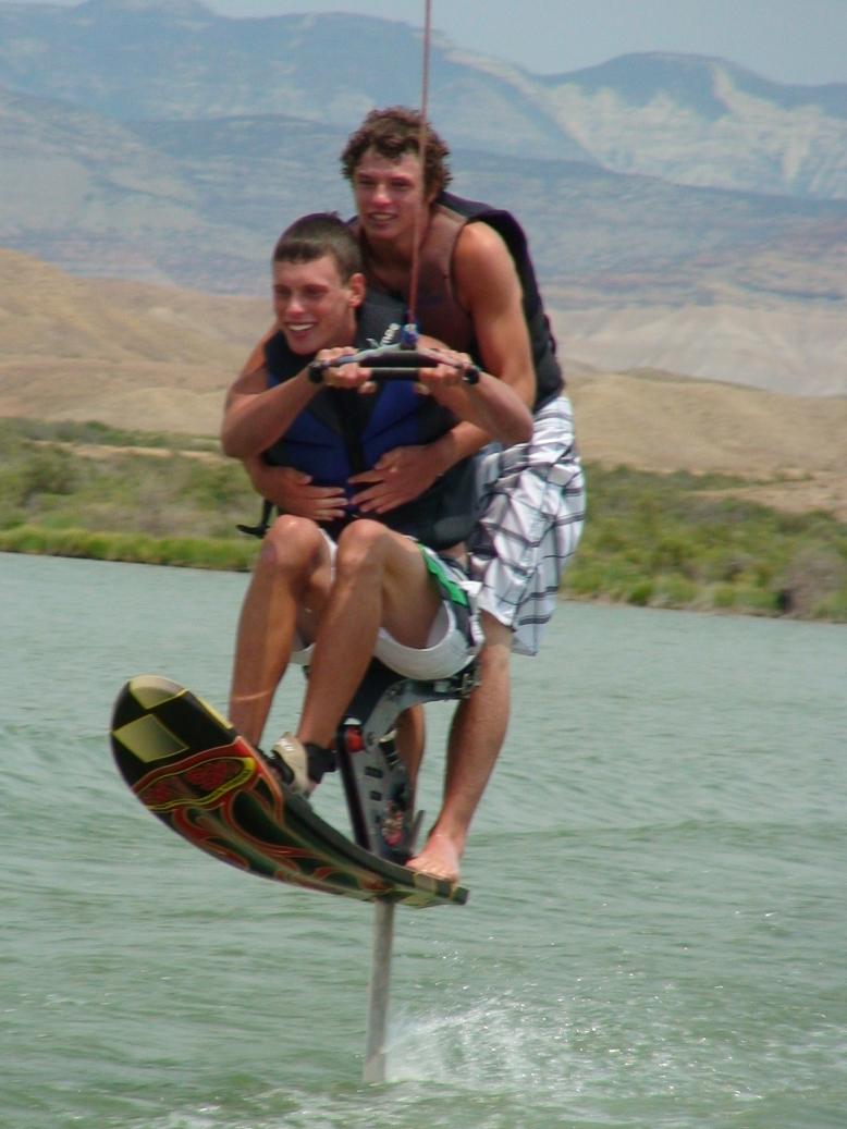 Me giving g ry a ride