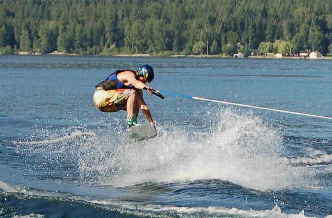 Me going for the Indy grad and getting it