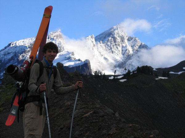 Me Hiking With the Black Buttes in the background