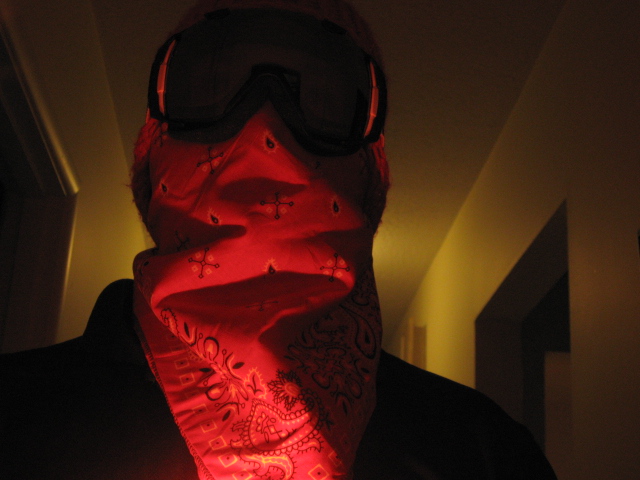 Me in my hat and bandanna