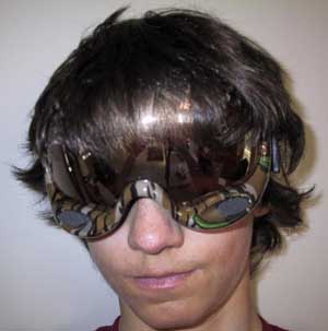 me in our sorta not clean room in the " Westbrook"