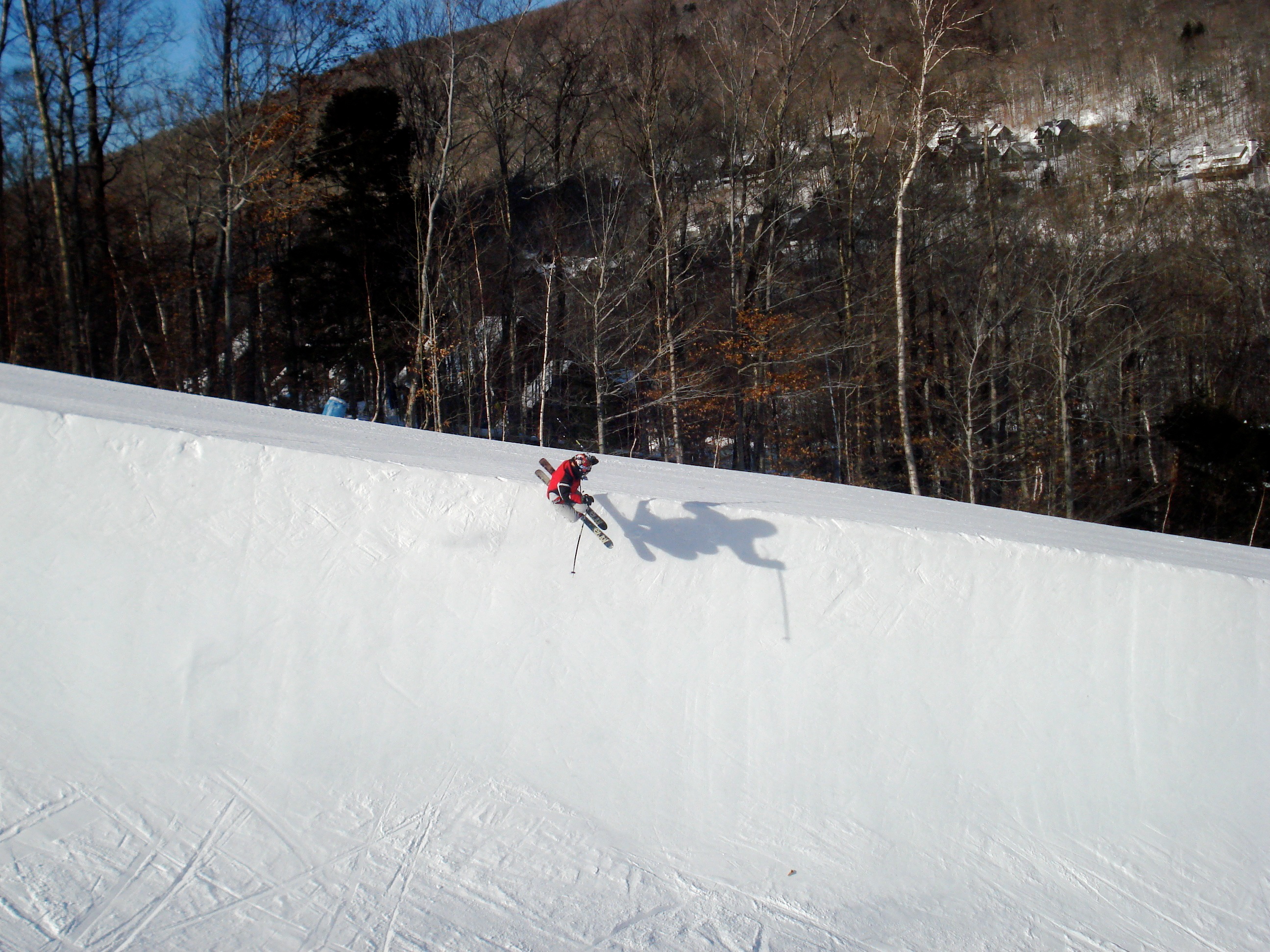 Me in the halfpipe at loon