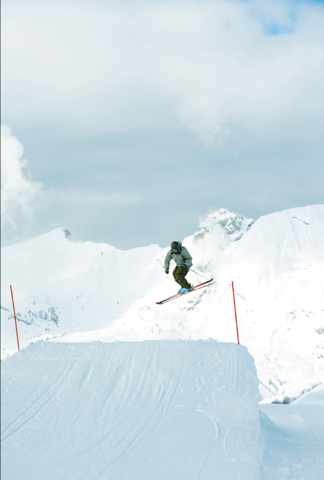 Me, Japan 5 on a 45 footer in Le Grand Bornand