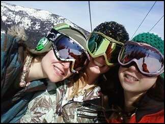 Me, jessica, katt..last day at schweitzer 09