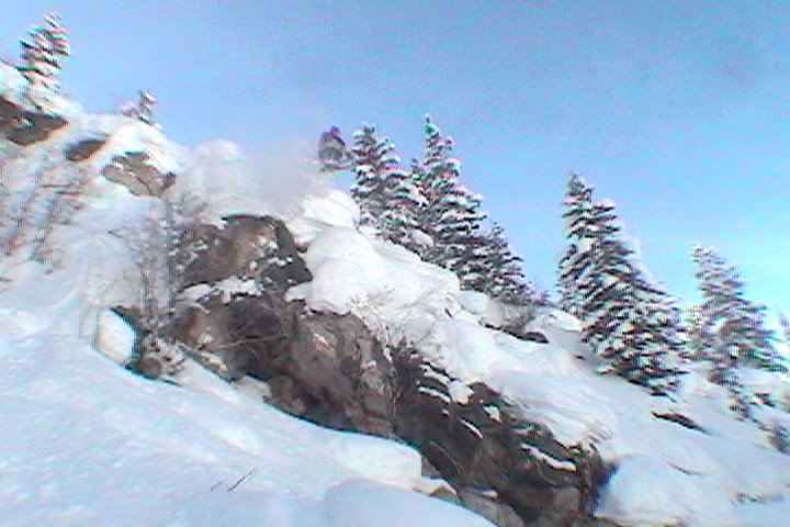 me jumpin off a cliff into some nice pow