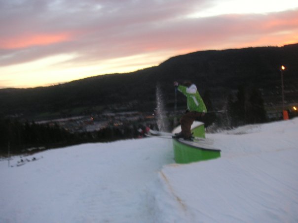 Me on C-rail  on Aron Drammen" Norway"