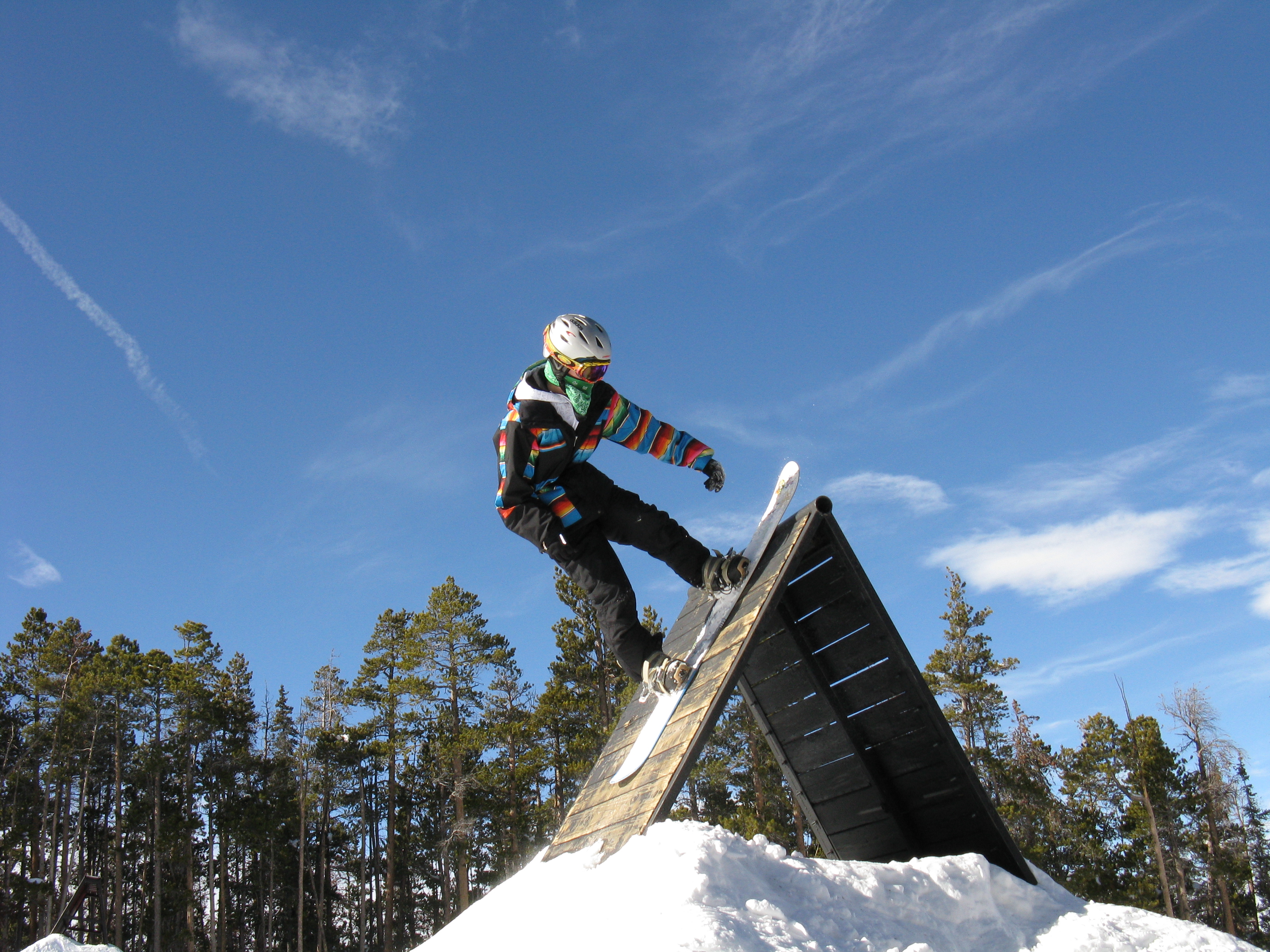 Me on Keystone wall ride