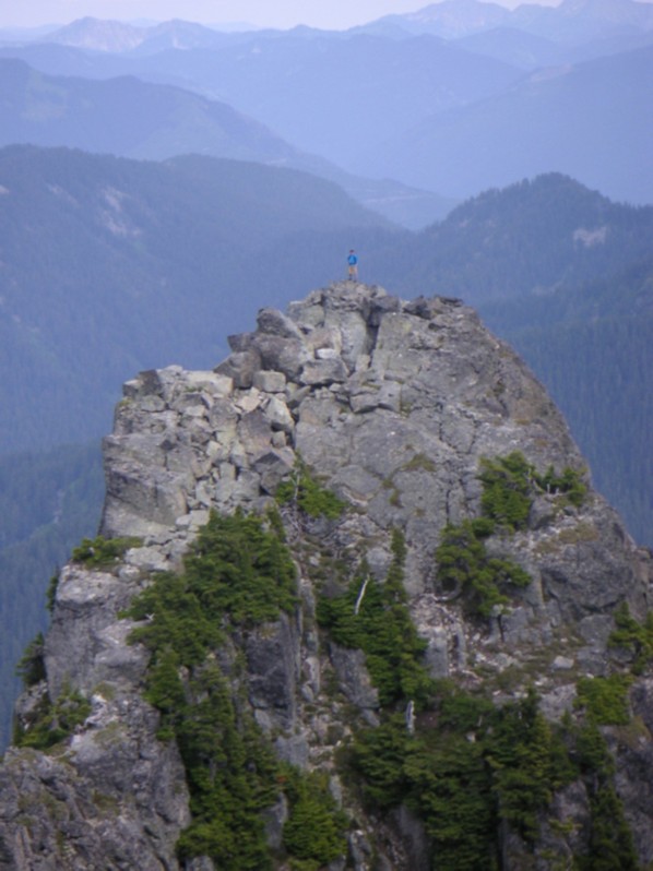 Me on Summit of East peak from main peak
