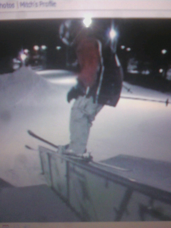 Me on the Hand Rail at pats peak
