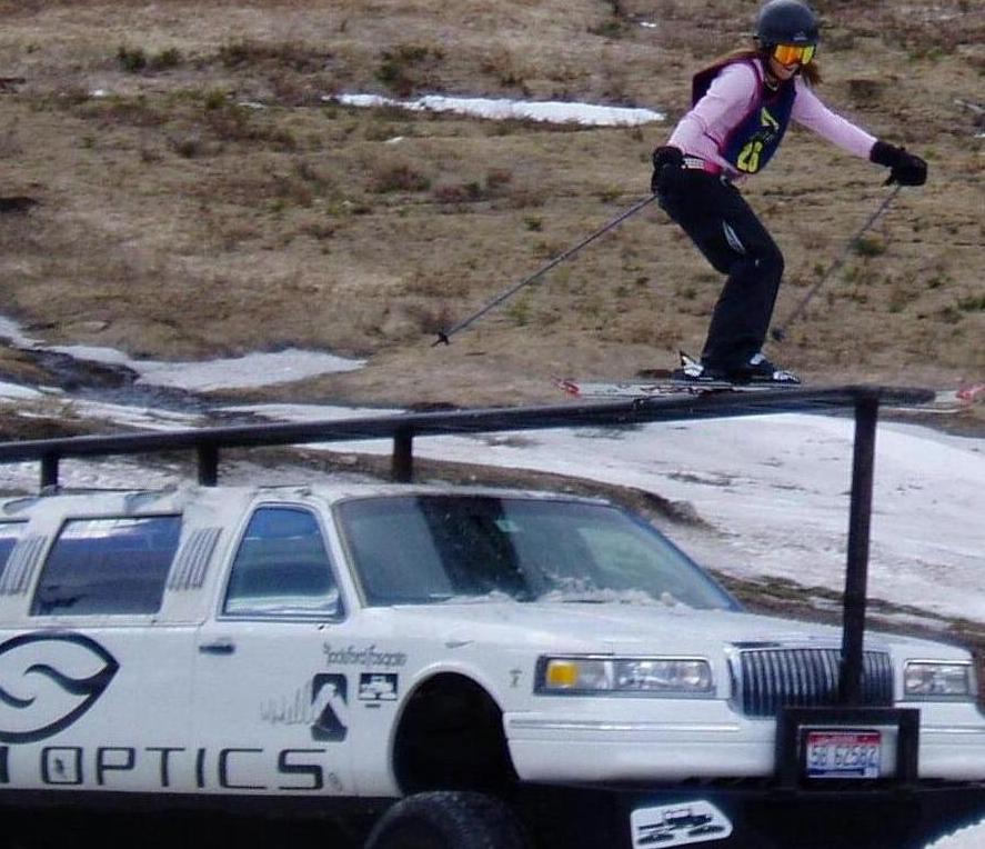 Me on the Smith limo during last rail jam