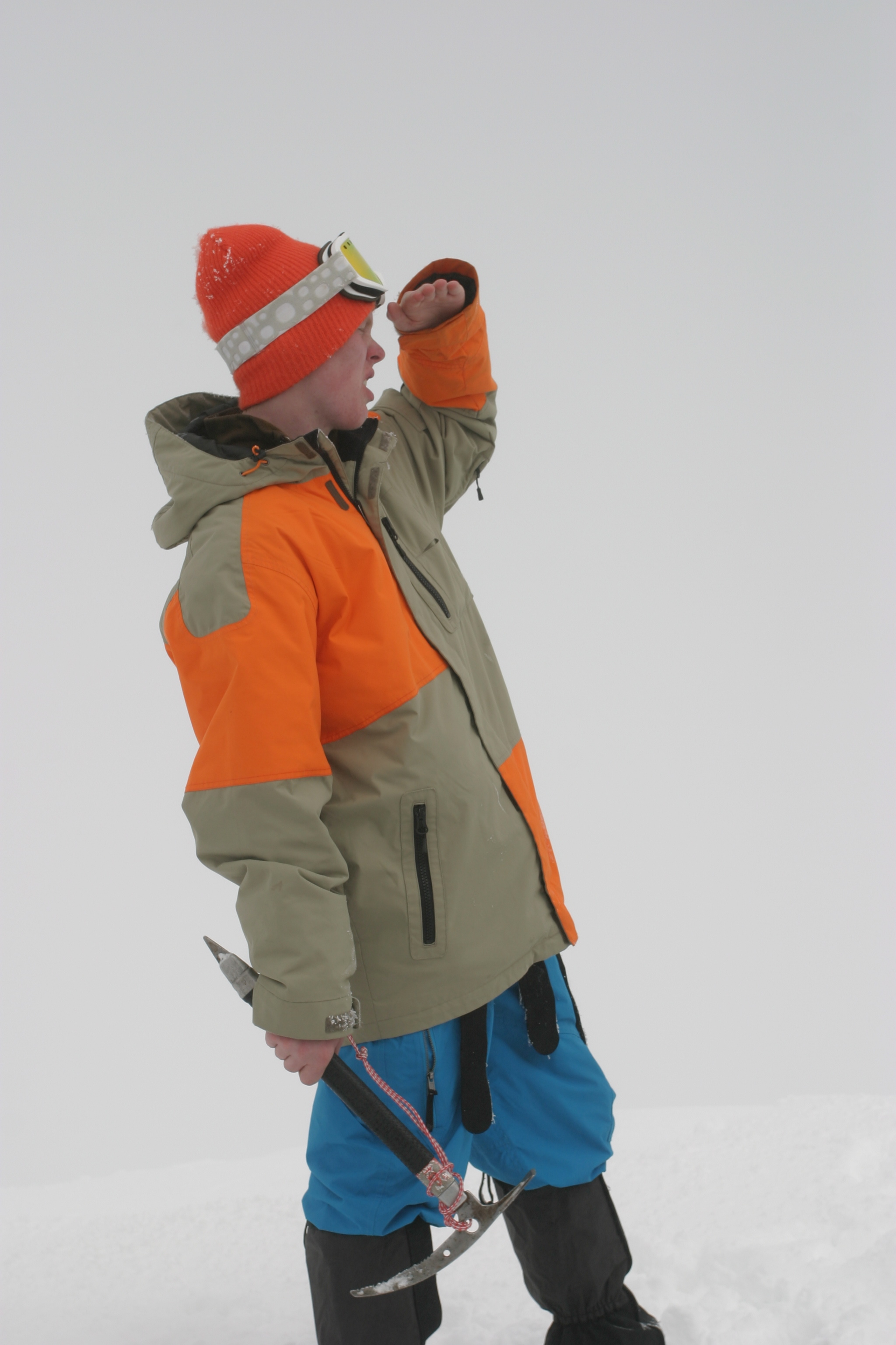 Me on the top of icelands highest mountain, Hvannadalshnjukur.