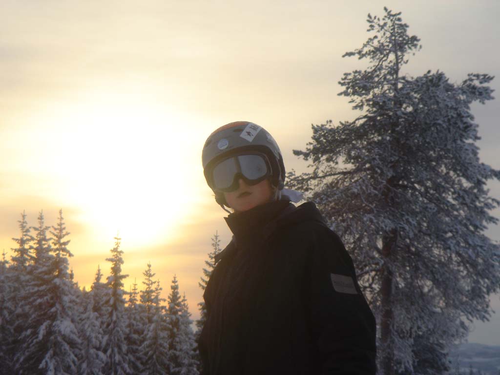 Me profile in sick surroundings