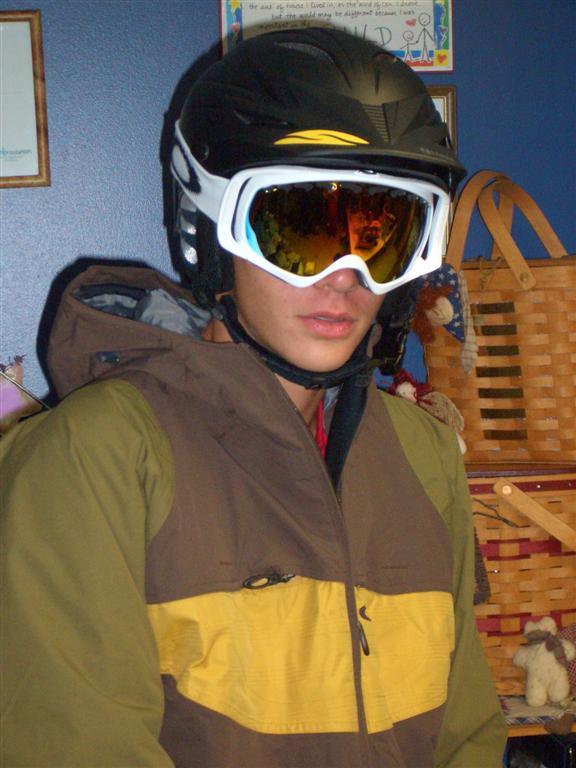 Me ready to ski