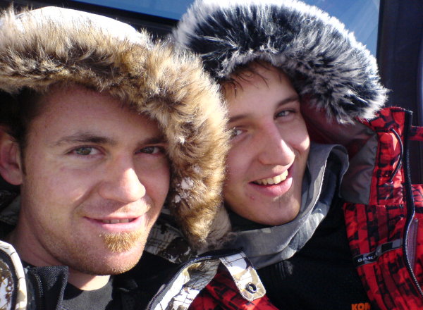 Me right in red and marxello yeah dude