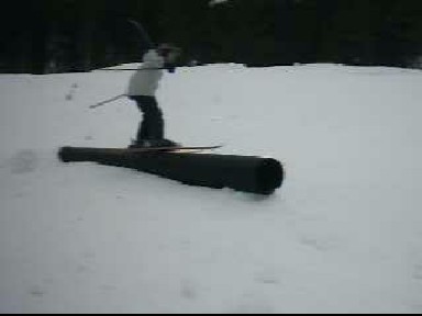 Me sliding on the black tube very bad quality