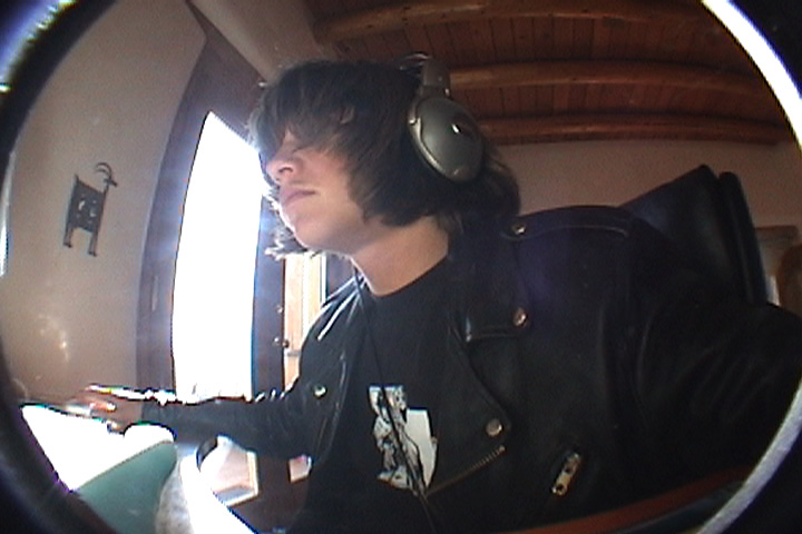 me with big headphone things