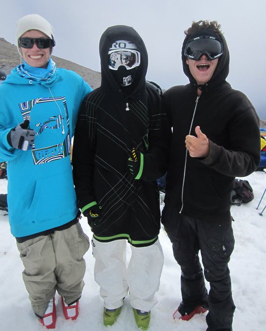 Me with max and ian at windells