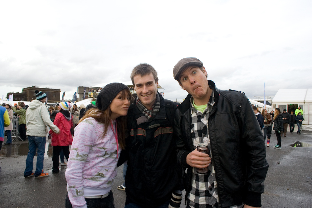 Me with Tim and Jools from Snowfix