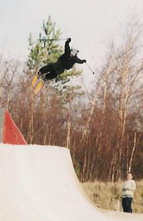 medium sized hit in the pipe- snowflex