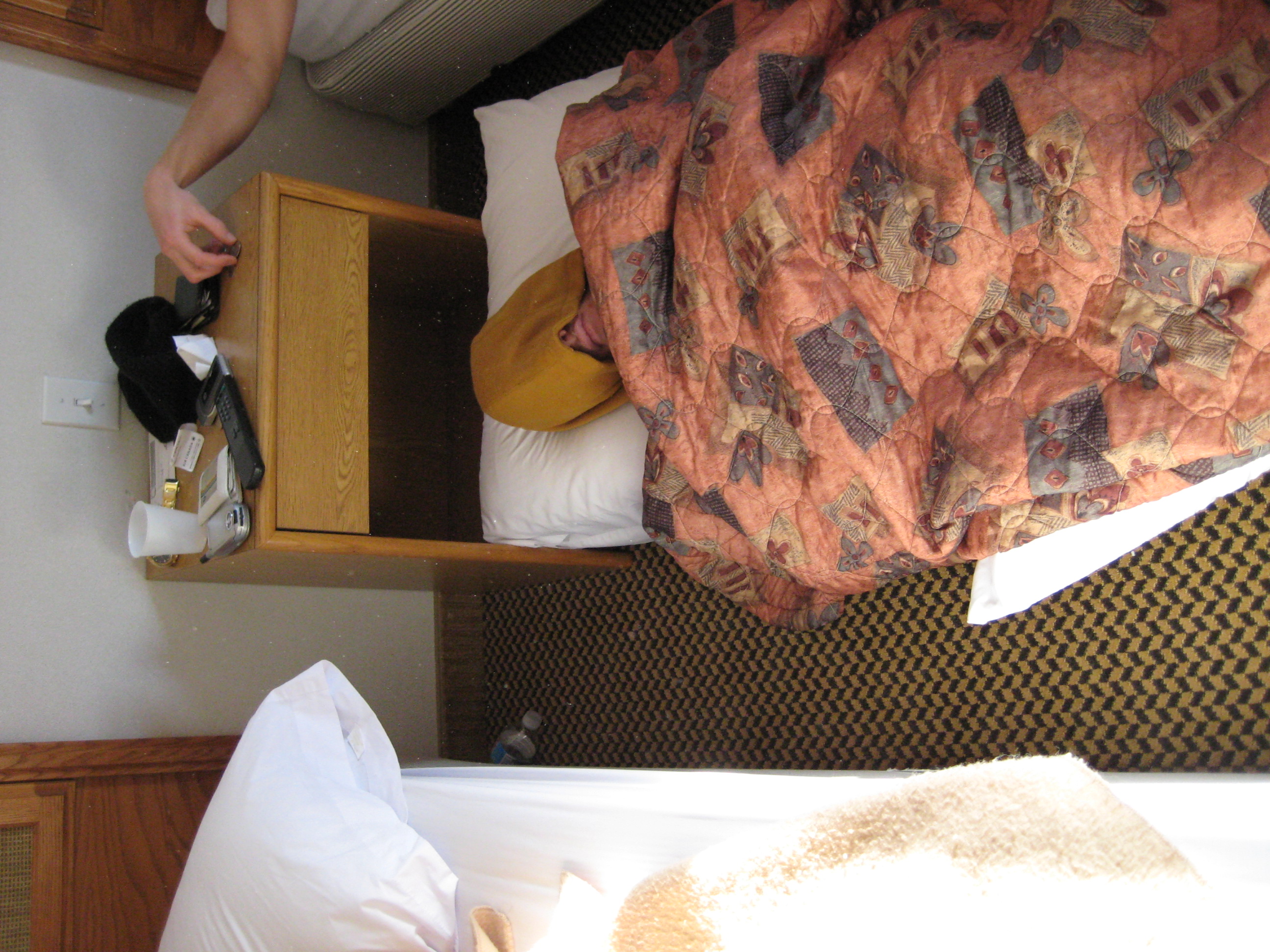 Mertion on the floor