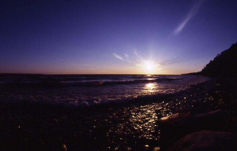 Michigan sunset