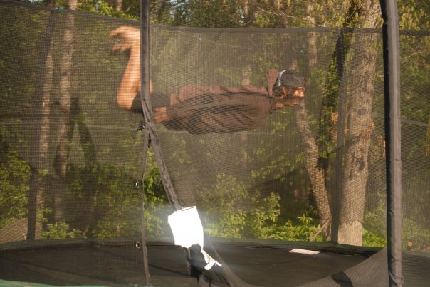 Mid Backflip from side