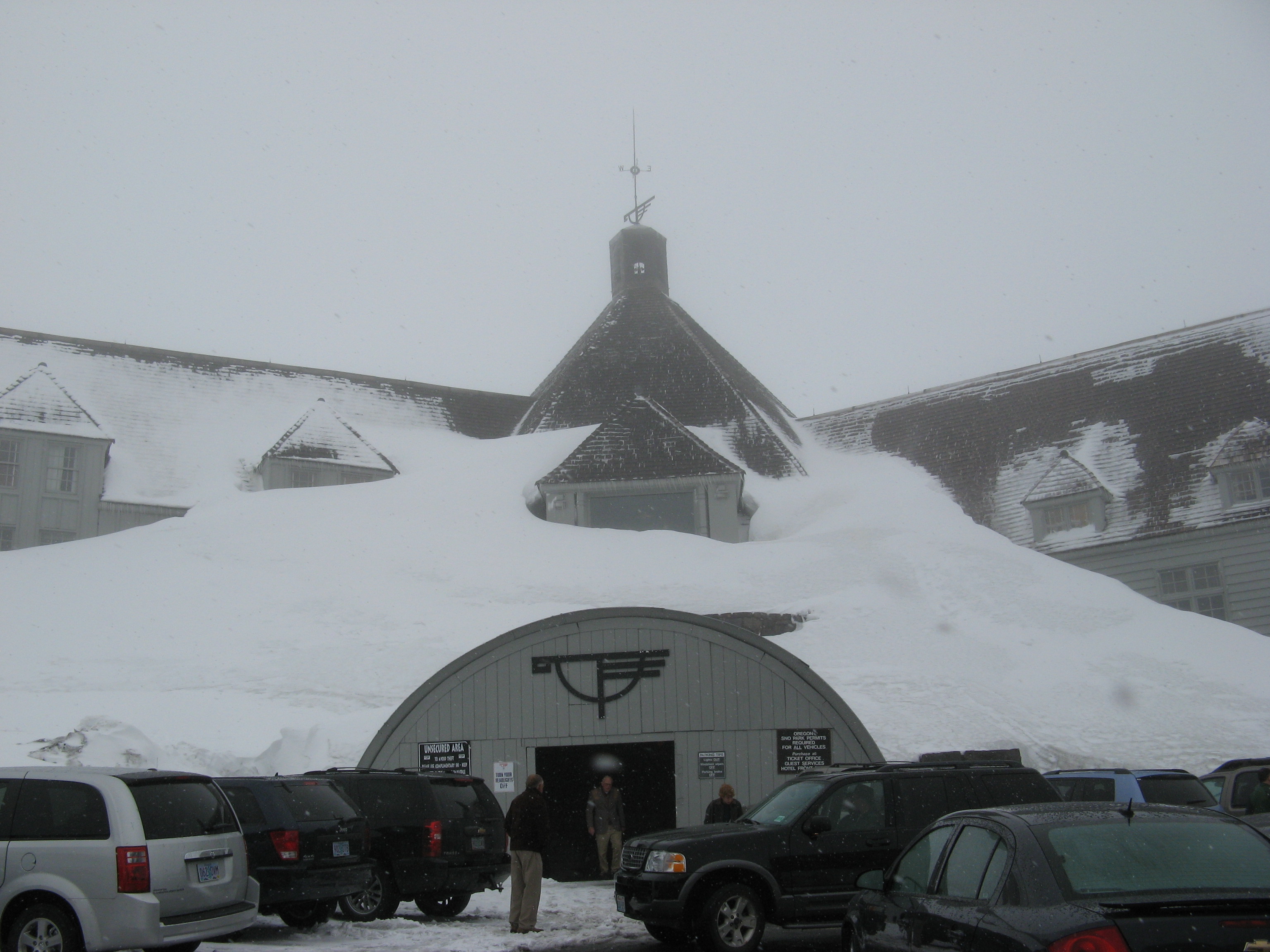 Middle of may at mount hood