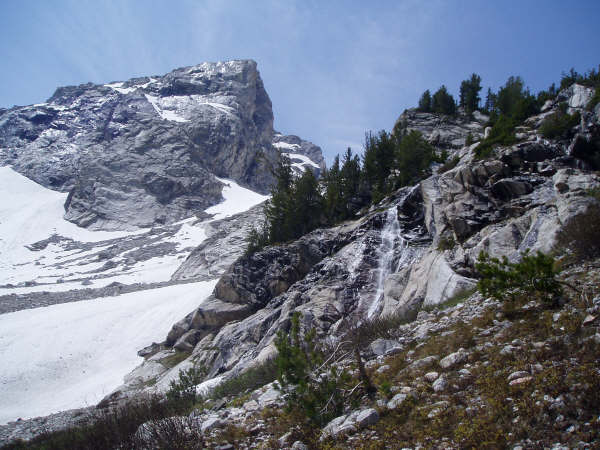Middle Teton from Cascade Canyon