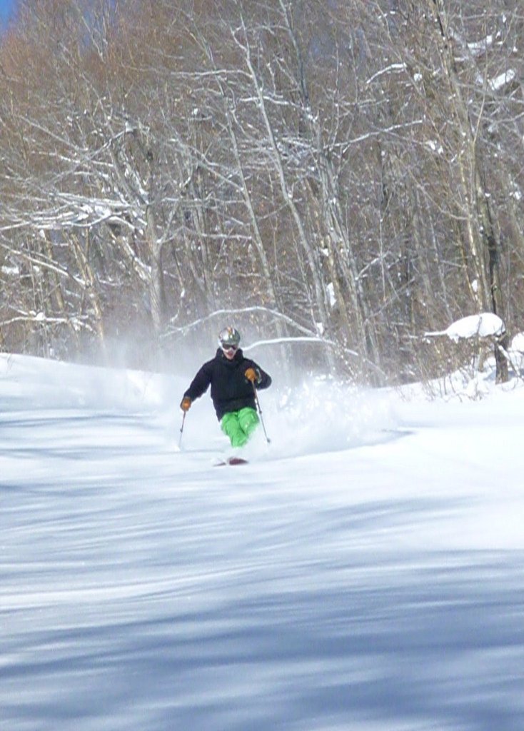Middlebury hike to pow