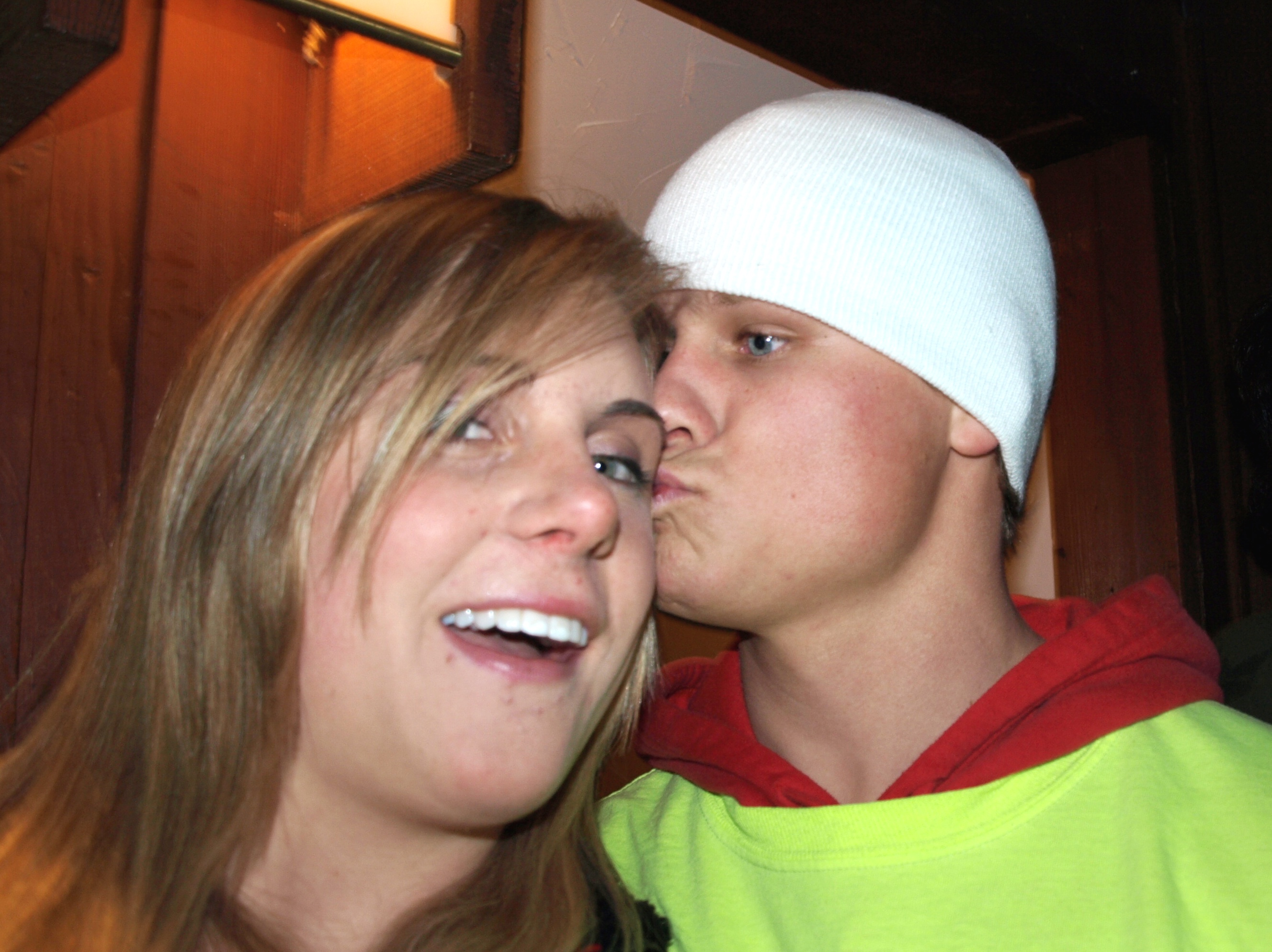 Mike and i looking ridiculous