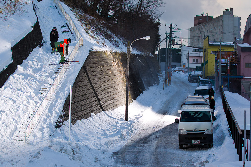 Mike Hornbeck in Sapporo, Japan