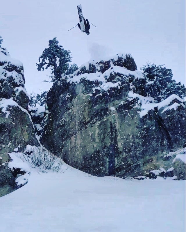 "Mile High" Cliff On The Backside of The Beav