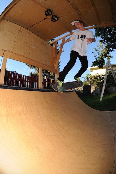 Mini-pipe fun