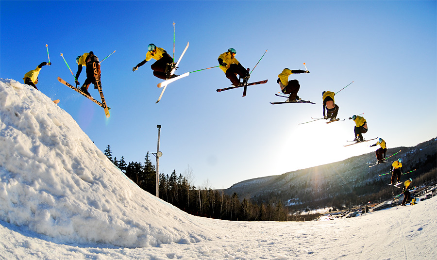 Miss large amounts of man made snow