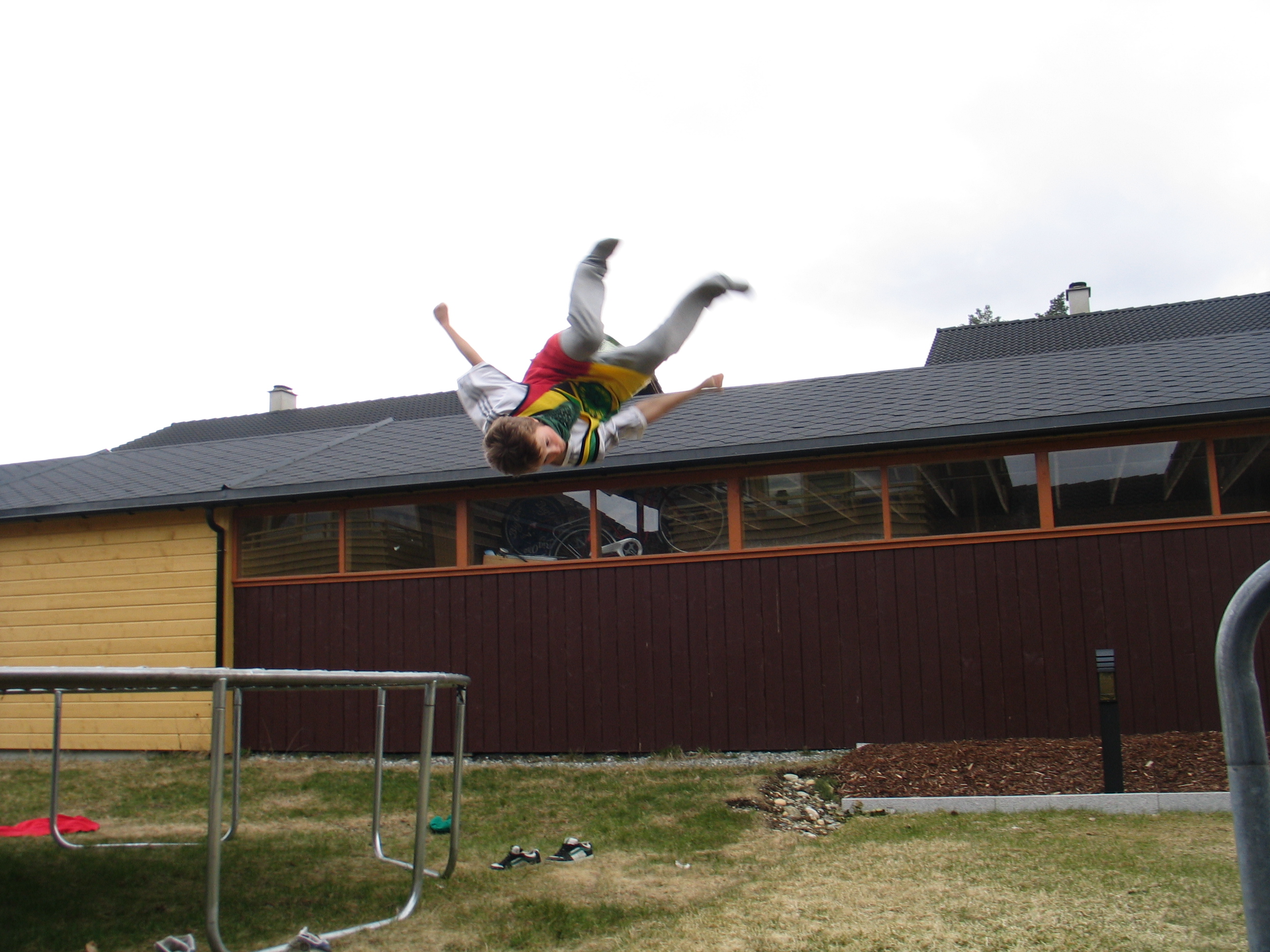 Misty 5 of the trampoline