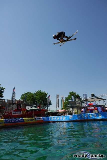 Misty 5 on waterramp session