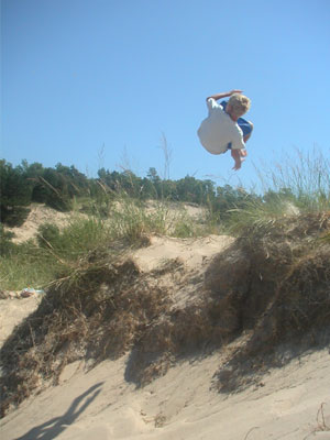 Misty 540 off a Dune