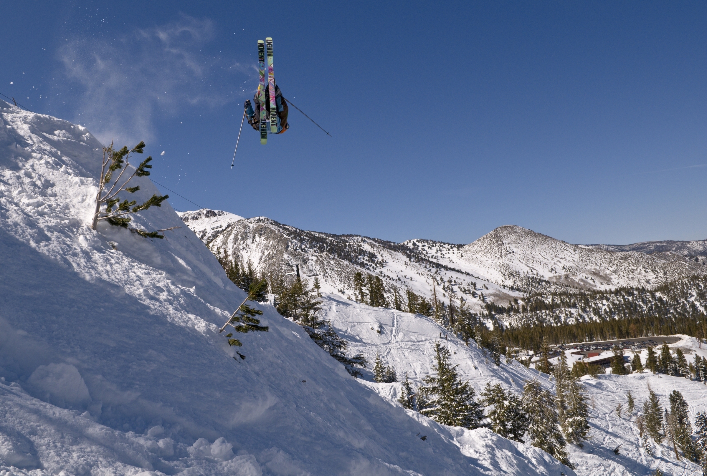 Misty flip of a spin in tahoe