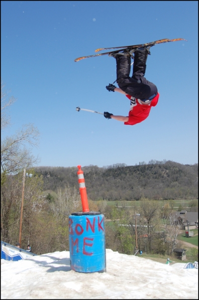 Misty flip over bonk